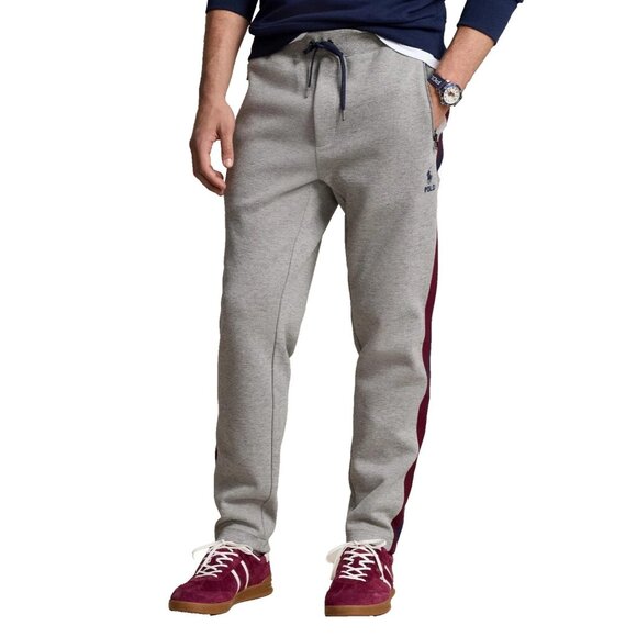 Polo Ralph Lauren Other - Polo Ralph Lauren Double Knit Track Pants Men’s 2XLT Gray Side Stripe Joggers